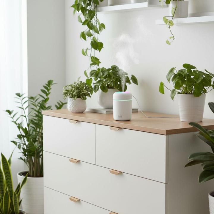 Produktbild Hermex Tragbarer Luftbefeuchter Mini-Luftbefeuchter Ultraschall Diffusor