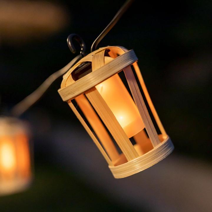 Produktbild Newgarden HIAMA LED x10, Lichterkette 5m, Aussen & Innen mit Flammeneffekt IP44 (5 m)