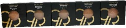 Actual product image Golden Rose Bronzing Terra Powder SPF15 17g 0.6oz - New with Box - You Pick Shade (Bronzer, 17 g)