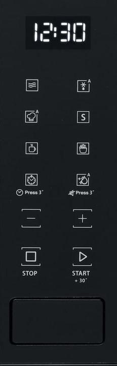Produktbild Hotpoint Einbau-Mikrowelle, 20L, Edelstahl, MF20S IX