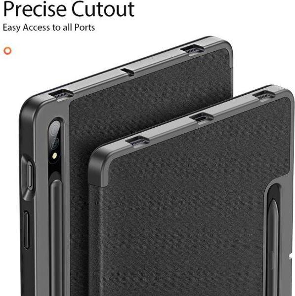 Productafbeelding Dux Ducis Etui Domo Samsung T870 / T875 Tab S7 11 / X700 / X706 Tab S8 zwart (Galaxy Tab S7, Galaxy Tab S8)