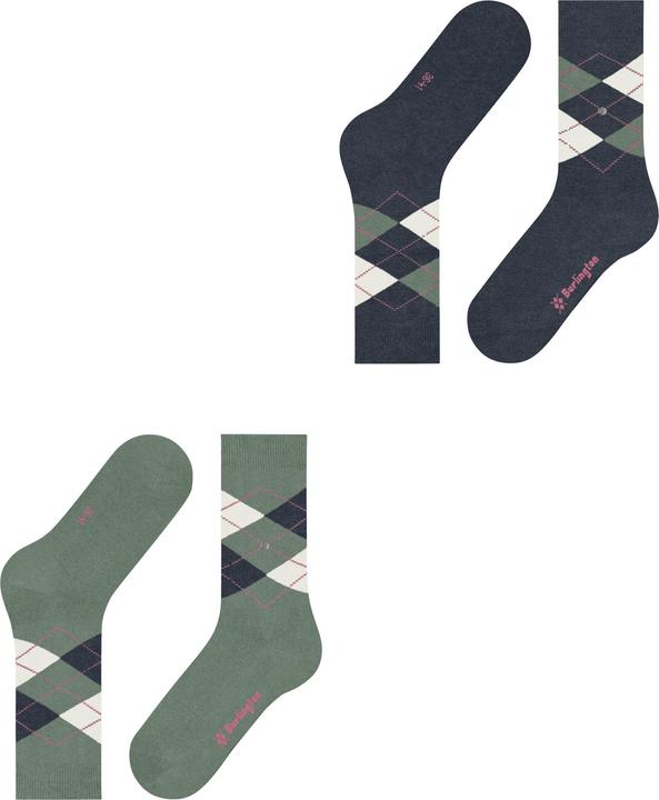Produktbild Falke Everyday Argyle SO 2-Pack (2er Pack, 36 - 41)