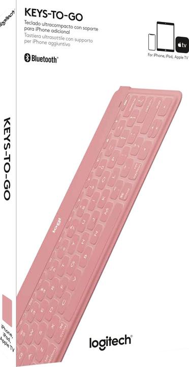 Actual product image Logitech Keys-To-Go (Eng. Int., iPad, iPhone, Apple TV)