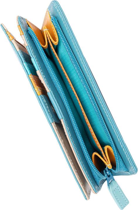 Actual product image Mywalit Geldbörse RFID Schutz Leder 8 cm