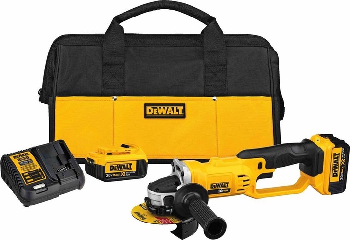 Produktbild DeWalt DCG412M2 Akku 18 V 4,0 Ah (125 mm)