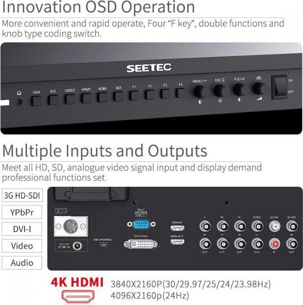 Produktbild Seetec monitor P173-9HSD 17.3" (17.30", Full HD)
