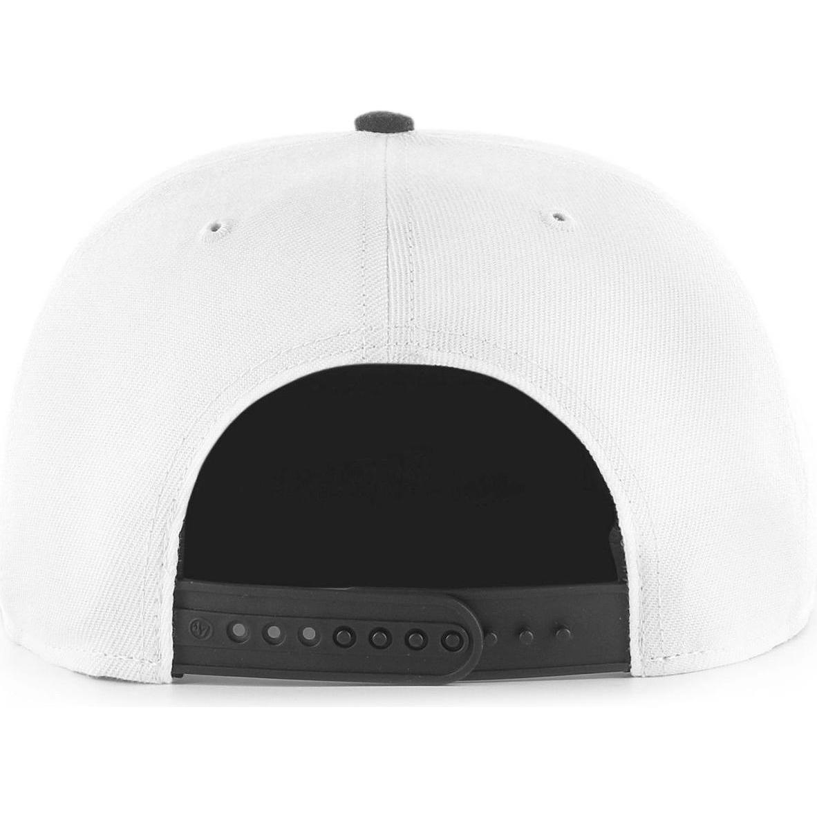 Thumbnail - 47 Brand, Herren, Cap, Captain Snapback Cap - Corkscrew Atlanta Braves, Weiss