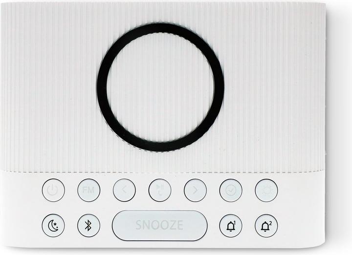 Image du produit KSIX Wuad Horloge D'Alarme Chargeur Sans Fil 10w Bluetooth Speaker Fm Radio