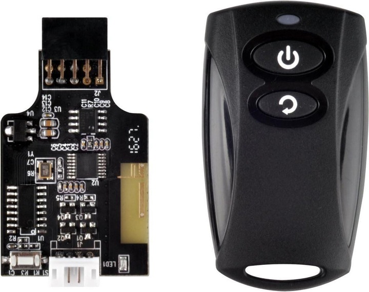 Silverstone SST SST-ES02-USB (Gerätespezifische Fernbedienung, Radio Frequency (RF))