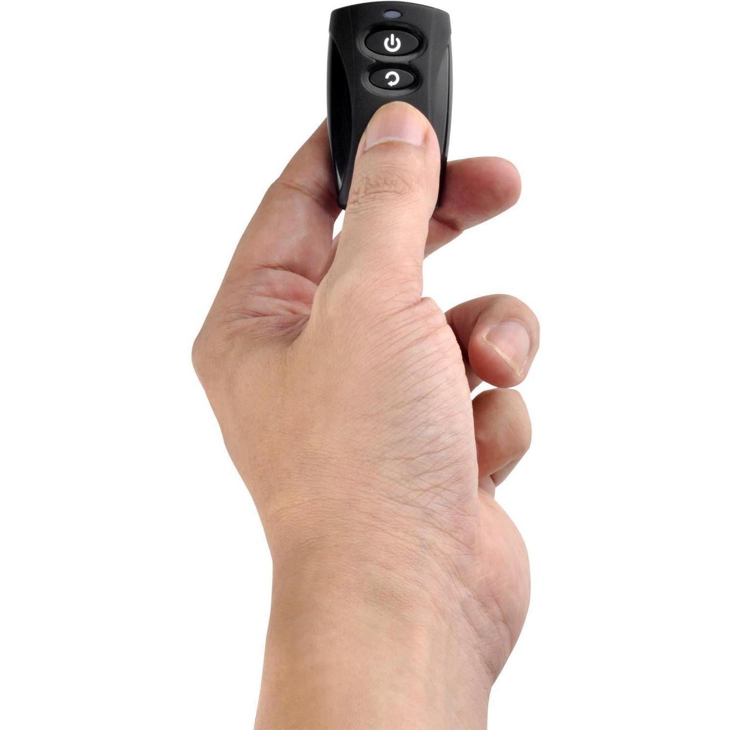 Thumbnail - Silverstone SST SST-ES02-USB (Gerätespezifische Fernbedienung, Radio Frequency (RF)), Fernbedienung, Schwarz