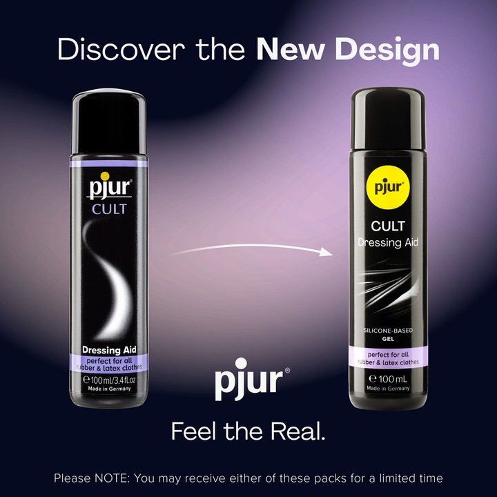 Actual product image Pjur Cult latex dressing aid (100 ml)