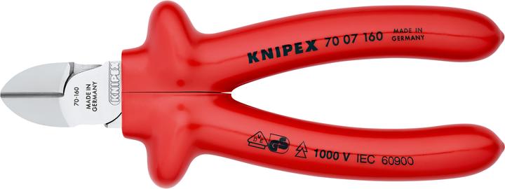Actual product image Knipex Diagonal Cutter (160 mm)