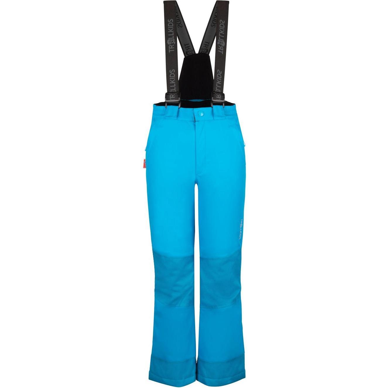 Trollkids, Unisex, Skihosen, Kid's Hammerfest Snow Pant (140), Blau, 140