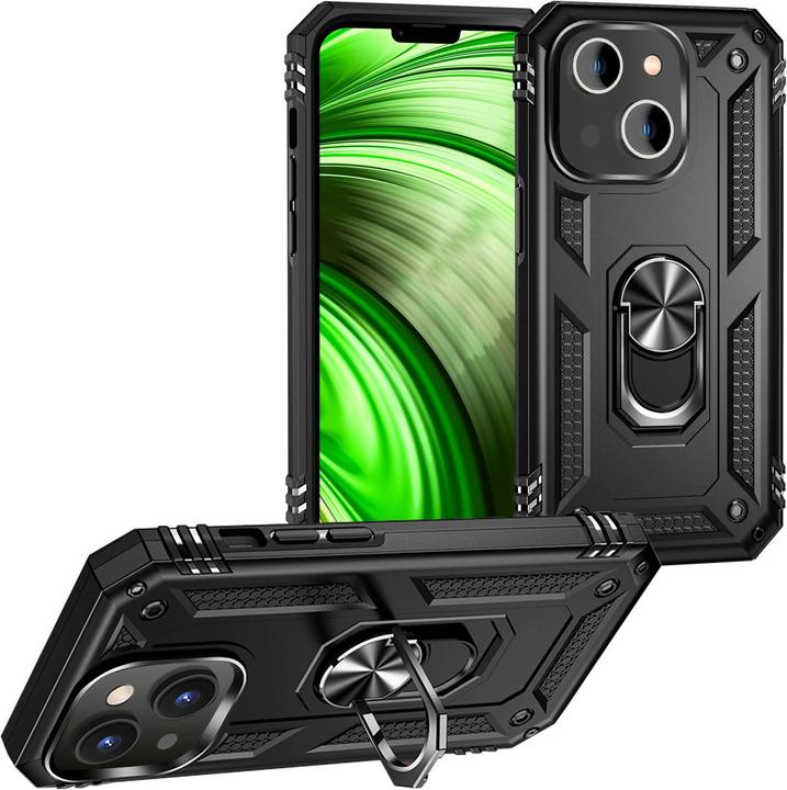 Produktbild Nalia Stossfeste Military-Style Ring Hülle (Apple iPhone 14)