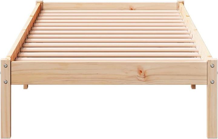 Actual product image vidaXL Bett Extra Lang ohne Matratze 90x220 (90 x 220 cm)