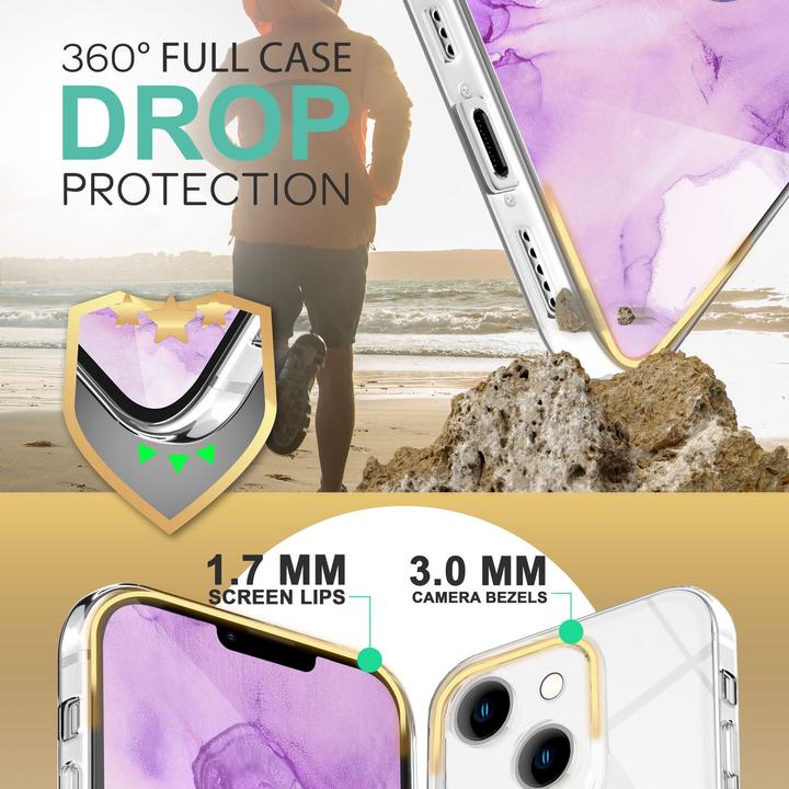 Productafbeelding Nalia Heldere 360 graden dekking (Apple iPhone 14)