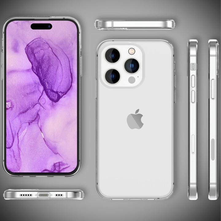 Productafbeelding Nalia Heldere 360 graden dekking (Apple iPhone 14 Pro)