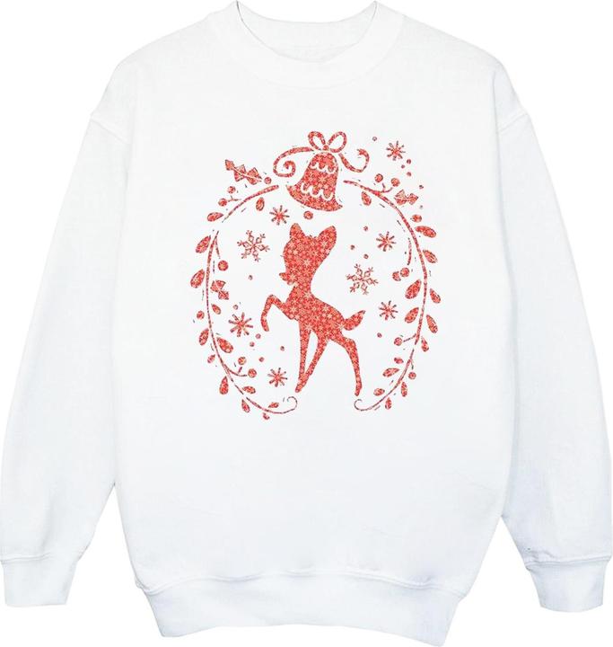 Immagine prodotto Disney Bambi Christmas Wreath Felpa Donna (XXL)