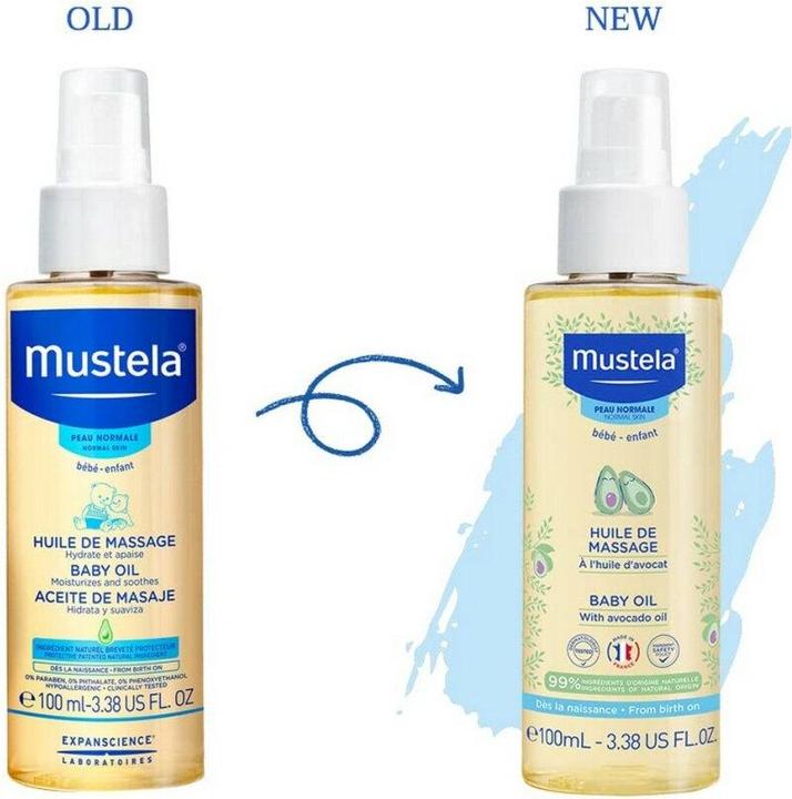Image du produit Mustela Huile peau normale