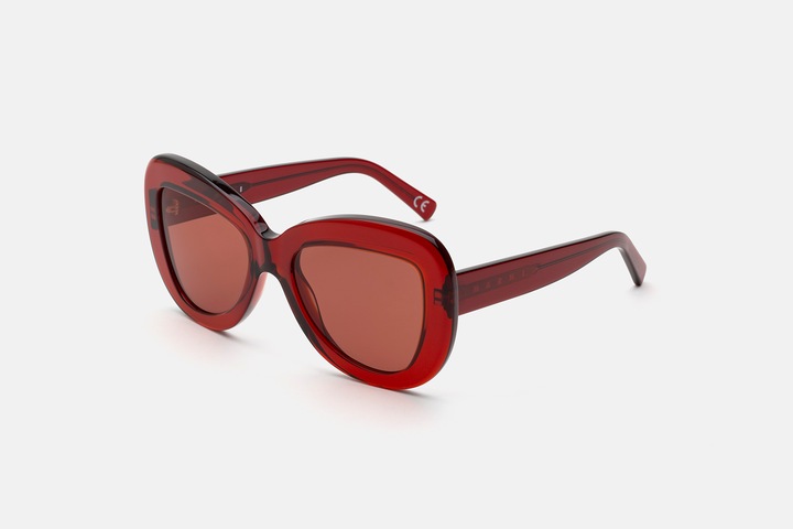 Marni Lunettes de soleil MGZ CRYSTAL BORDEAUX