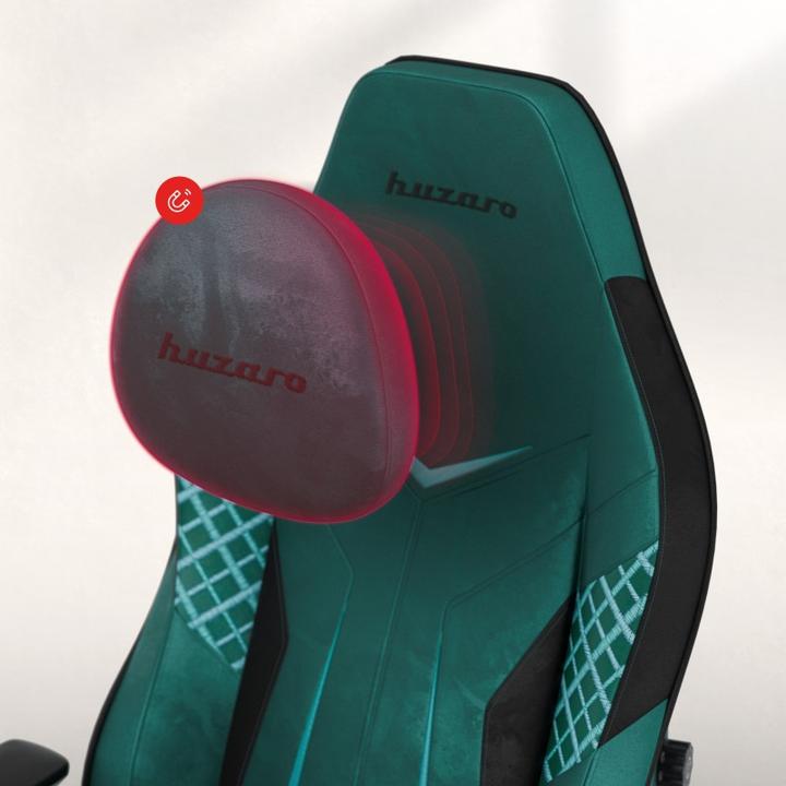 Produktbild Huzaro Fotel gamingowy zamszowy Force 8.3 Green