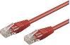 Image du produit Goobay CAT 6 câble patch, U/UTP, rouge, 3 m (U/UTP, CAT6, 3 m)
