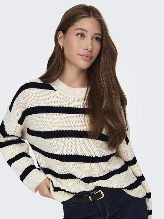 Produktbild JdY Gestreifter Strickpullover (S)