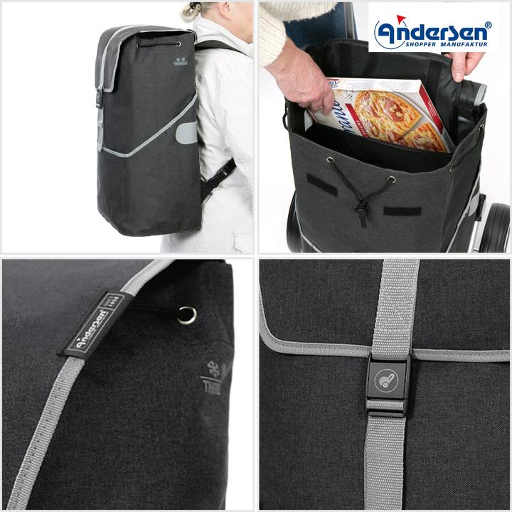 Produktbild Andersen Unus Shopper Mikkel Einkaufstrolley 54 cm