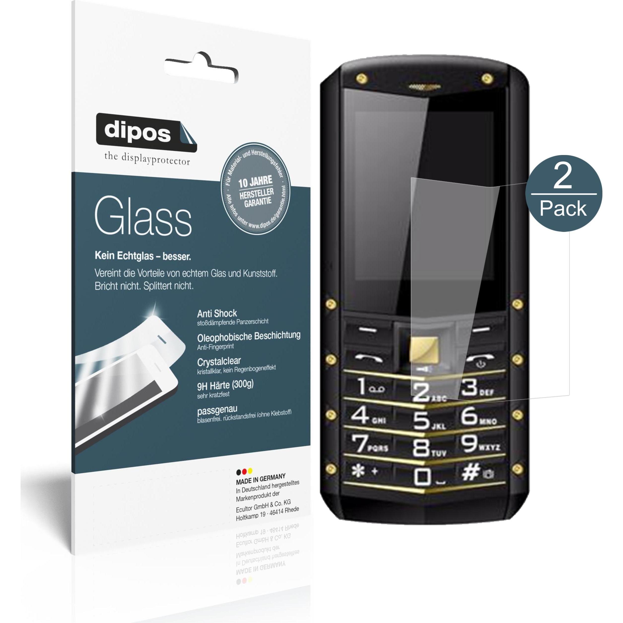 Thumbnail - Dipos Displayschutz Anti-Shock (2 Stück, AGM M2), Smartphone Schutzfolie, Transparent