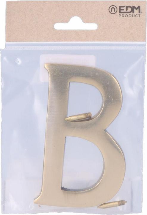 Produktbild EDM Product Buchstabe 85622 B 10 Cm Bunt Kunststoff