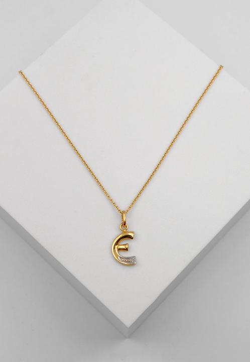 Image du produit Muau Lettre (750, Or blanc, Or jaune 18 carats)