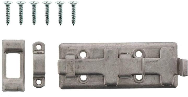 Actual product image Burg Wächter Armoured bolt stainless steel R 100 Ni SB (Lock bolt straight, 1 pcs.)