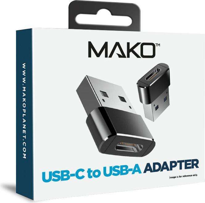 Actual product image Mako USB-C - USB-A Adapter (USB Type C, USB-A)