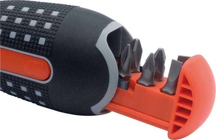 Produktbild Bahco 1/4"-Bit-Knarren-Schraubendreher mit Pistolengriff, 135 mm (Phillipps-Kreuzschlitz (PH), Pozidriv-Kreuzschlitz (PZ), Schlitz)