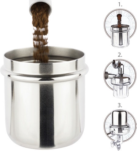 Actual product image Motta Dispenser for ground coffee