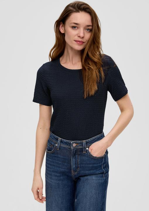 Image du produit S.Oliver T-Shirt T-Shirt aus Struktur-Jersey (44)