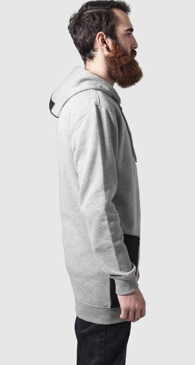Produktbild Urban Classics Long Peached Tech Zip Hoody (S)