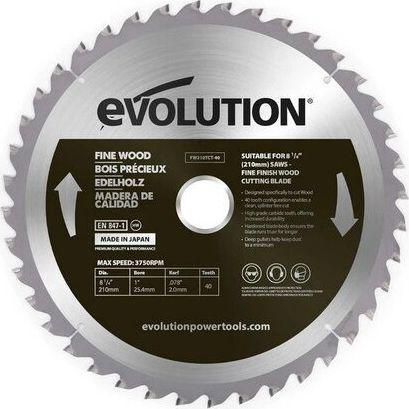 Actual product image Evolution Widia saw for cutting wood Small wood 210 mm
