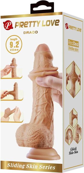 Productafbeelding Pretty Love Draco Realistische Dildo 23 cm Vlees