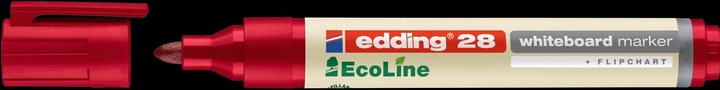 Produktbild Edding Whiteboard Marker 28 EcoLine (Rot, 3 mm, 1 x)