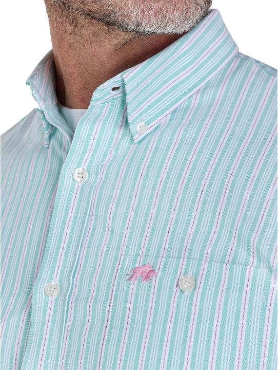 Immagine prodotto Raging Bull Stanford Camicia A Strisce Manica Lunga Uomo (M)
