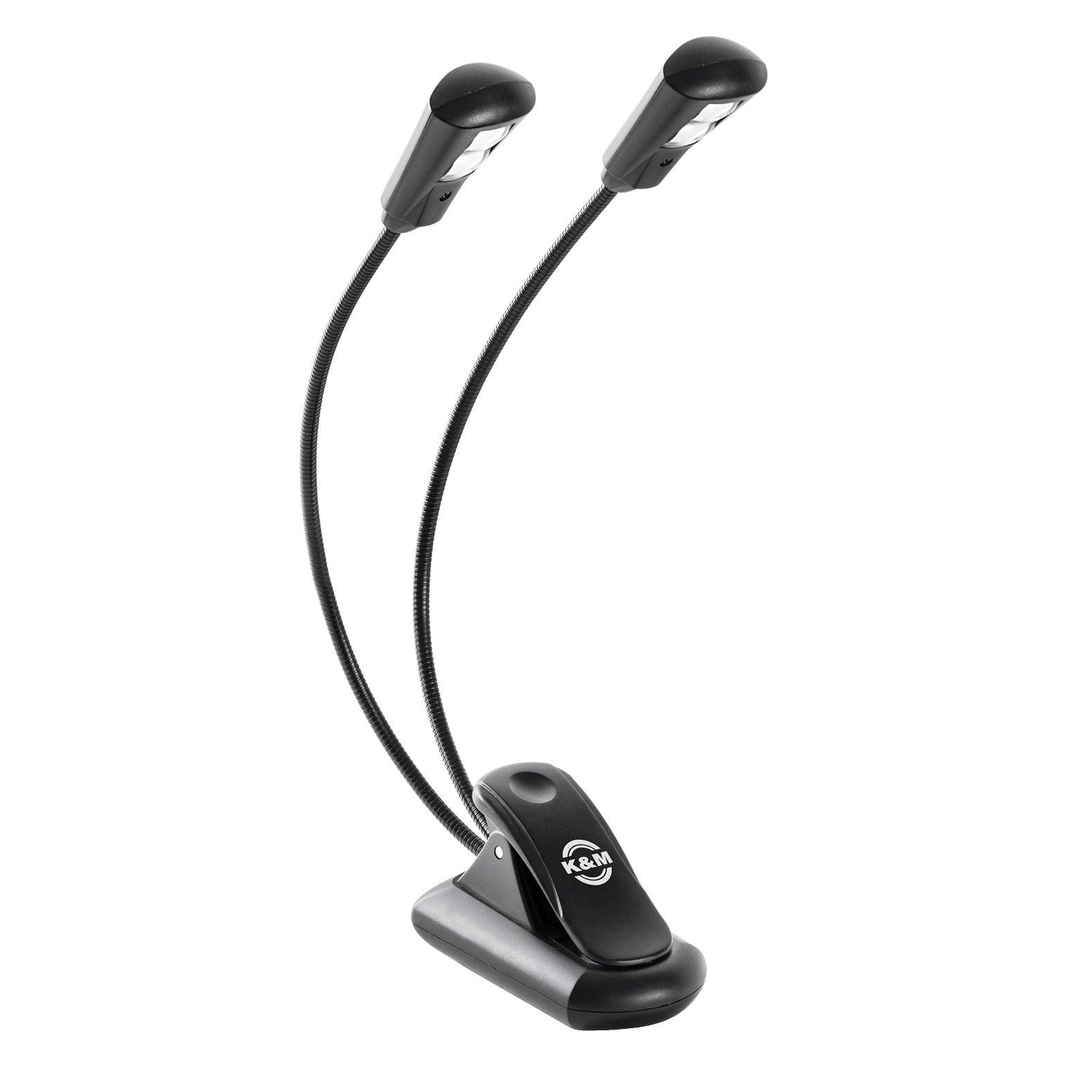 K&M Double2 Led FlexLight (Instrumentenverlichting), Accessoires Voor Instrumenten, Zwart