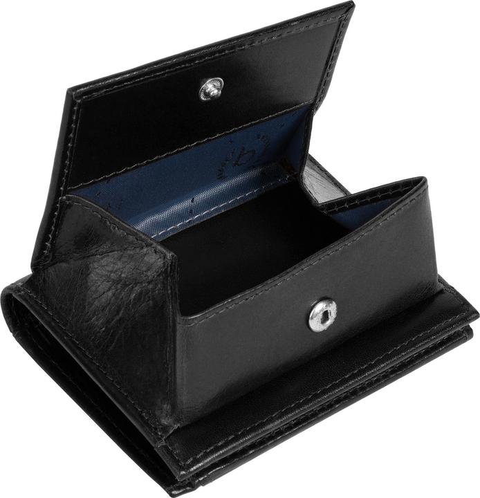 Actual product image Bugatti Secure Slim - RFID credit card holder with Viennese coin pocket Romano
