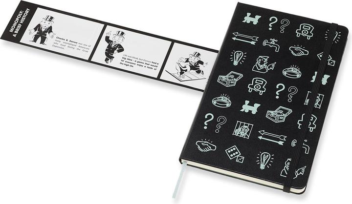 Image du produit Moleskine MONOPOLY - Carnet de notes (A5, Quadrillé, Couverture rigide)