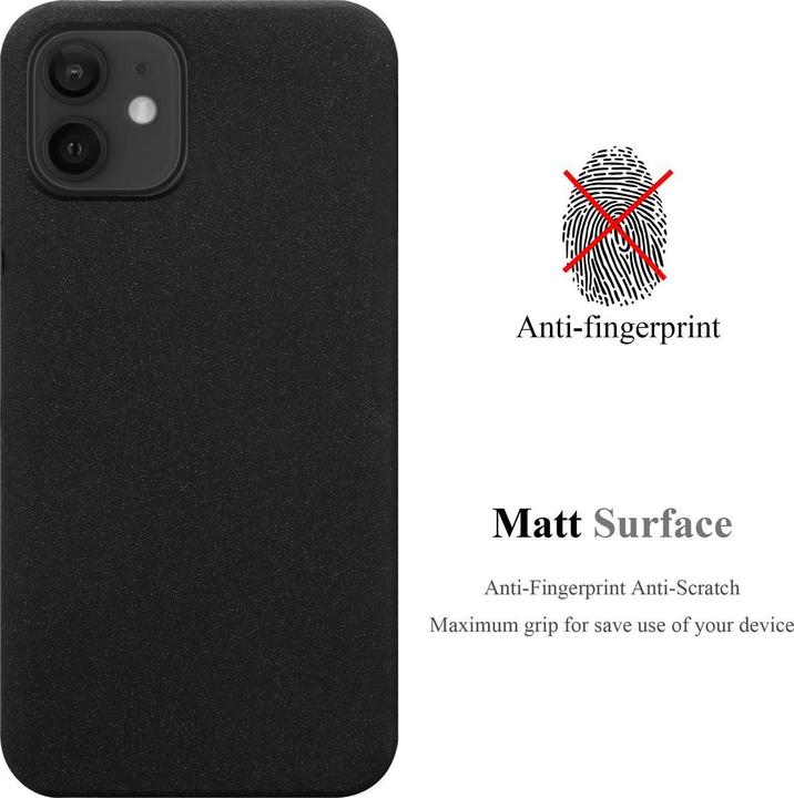 Produktbild Cadorabo TPU Frosted Cover (Apple iPhone 12 mini)