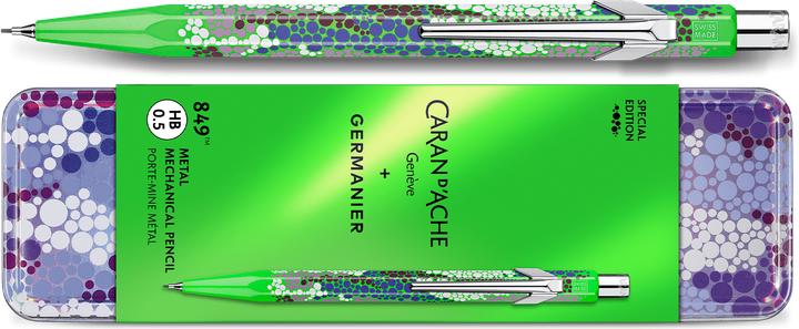 Immagine prodotto Caran d'Ache Feinminenstift Minenhalter Germanier Neongrün (0.50 mm, HB, 1x)