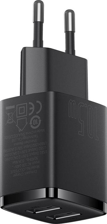 Produktbild Baseus Compact Charger (11 W, 1 Port)