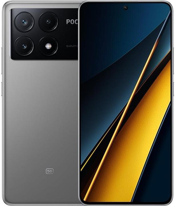 Xiaomi Poco X6 Pro (256 GB, Grigio, Nero, 6.67", Doppia SIM, 5G)