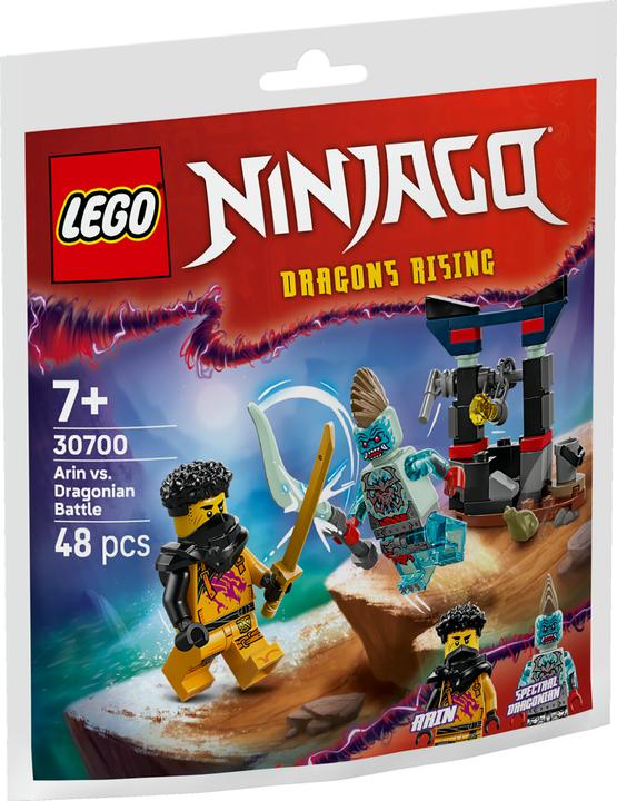 Produktbild LEGO Arins Duell mit dem Drachenmenschen (30700, LEGO Ninjago)