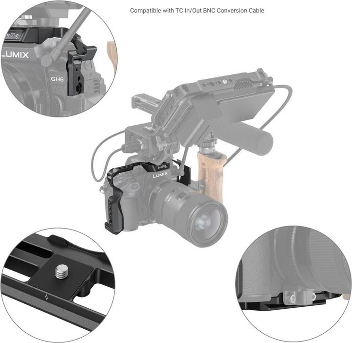 Image du produit SmallRig Cage complète Panasonic LUMIX GH6 (Cage)